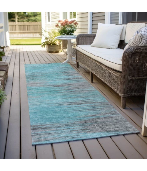 Addison Chantille ACN793-Teal 2 ft. 3 in. X 7 ft. 6 in. Rectangle Rug