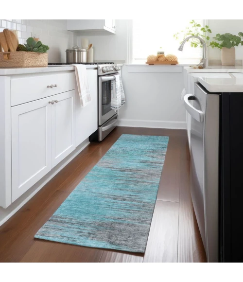 Addison Chantille ACN793-Teal 2 ft. 3 in. X 7 ft. 6 in. Rectangle Rug