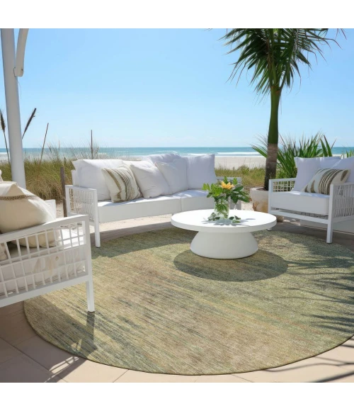 Addison Chantille ACN794-Aloe 8 ft. X 8 ft. Round Rug