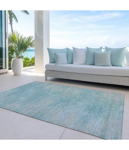 Addison Chantille ACN794-Aqua 8 ft. X 10 ft. Rectangle Rug