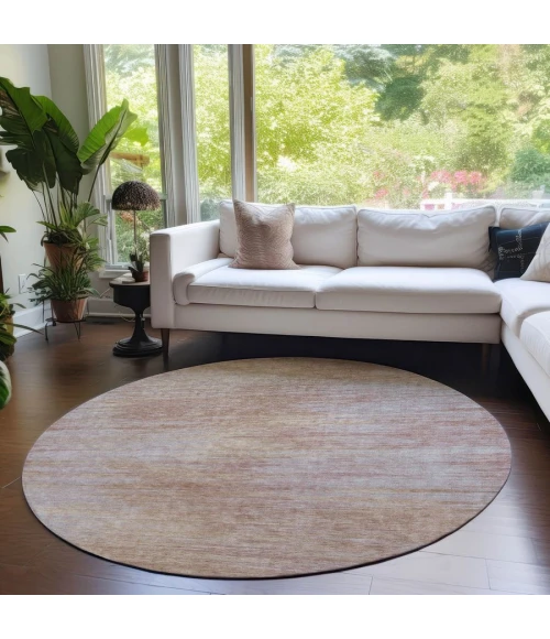 Addison Chantille ACN794-Merlot 8 ft. X 8 ft. Round Rug