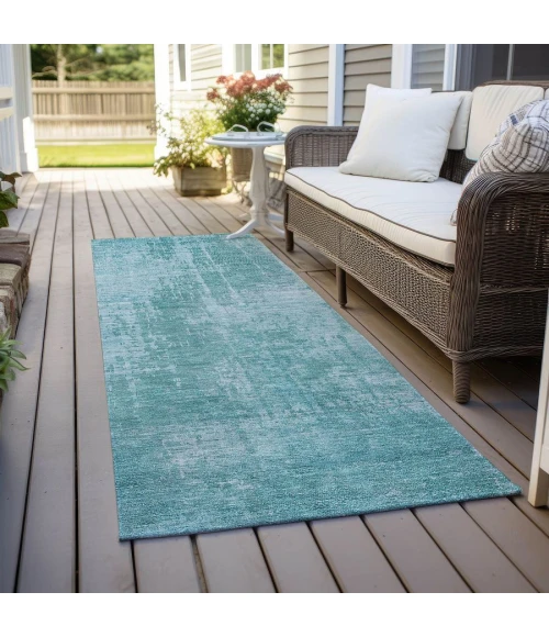 Addison Chantille ACN796-Aqua 2 ft. 3 in. X 7 ft. 6 in. Rectangle Rug