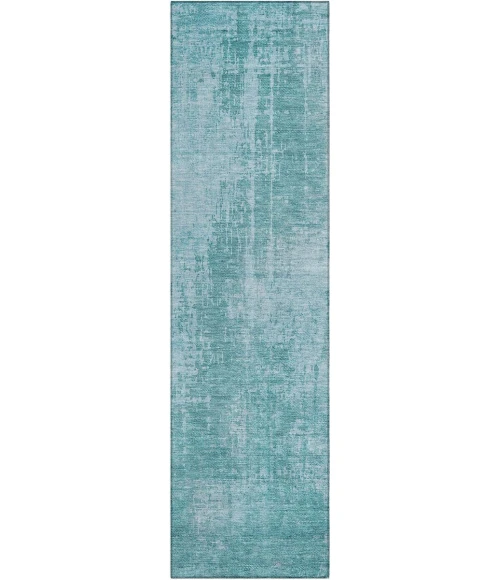 Addison Chantille ACN796-Aqua 2 ft. 3 in. X 7 ft. 6 in. Rectangle Rug