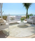 Addison Chantille ACN796-Beige 8 ft. X 8 ft. Round Rug