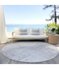Addison Chantille ACN796-Silver 8 ft. X 8 ft. Round Rug