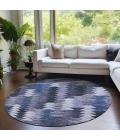Addison Chantille ACN798-Blue 8 ft. X 8 ft. Round Rug