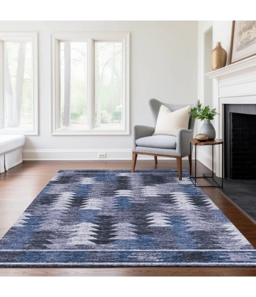 Addison Chantille ACN798-Blue 5 ft. X 7 ft. 6 in. Rectangle Rug