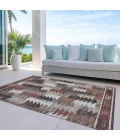 Addison Chantille ACN798-Chocolate 10 ft. X 14 ft. Rectangle Rug