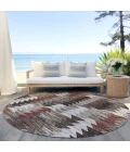 Addison Chantille ACN798-Chocolate 8 ft. X 8 ft. Round Rug