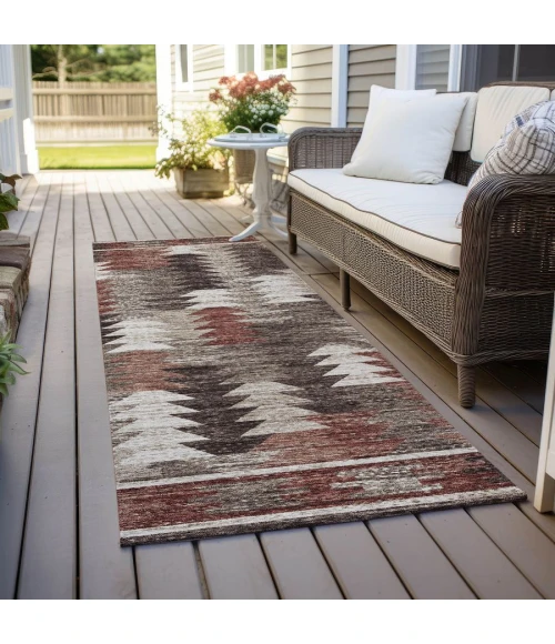 Addison Chantille ACN798-Chocolate 2 ft. 3 in. X 7 ft. 6 in. Rectangle Rug