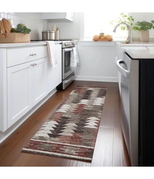 Addison Chantille ACN798-Chocolate 2 ft. 3 in. X 7 ft. 6 in. Rectangle Rug