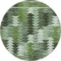 Addison Chantille ACN798-Olive 8 ft. X 8 ft. Round Rug