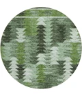 Addison Chantille ACN798-Olive 8 ft. X 8 ft. Round Rug
