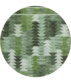 Addison Chantille ACN798-Olive 8 ft. X 8 ft. Round Rug