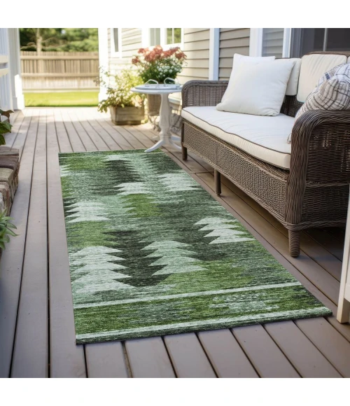 Addison Chantille ACN798-Olive 2 ft. 3 in. X 7 ft. 6 in. Rectangle Rug