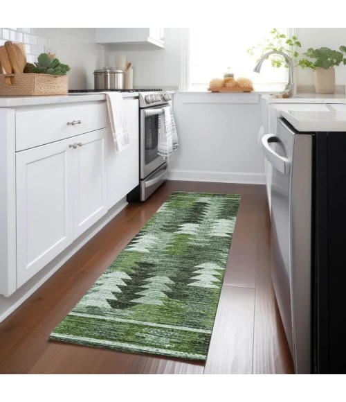 Addison Chantille ACN798-Olive 2 ft. 3 in. X 7 ft. 6 in. Rectangle Rug