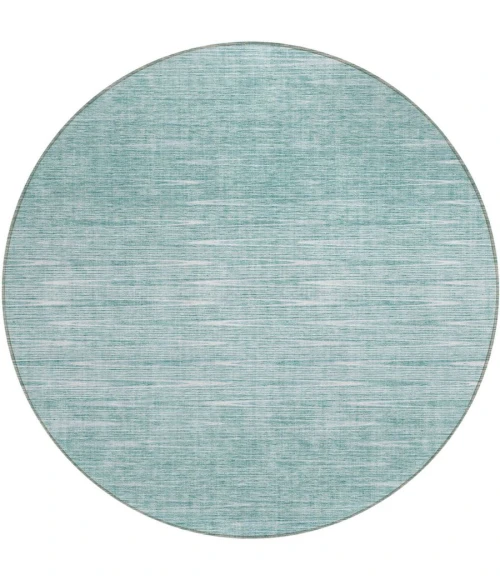 Addison Chantille ACN800-Aqua 8 ft. X 8 ft. Round Rug