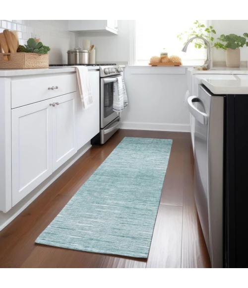 Addison Chantille ACN800-Aqua 2 ft. 3 in. X 7 ft. 6 in. Rectangle Rug