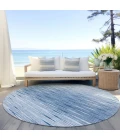 Addison Chantille ACN800-Blue 8 ft. X 8 ft. Round Rug