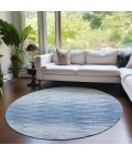 Addison Chantille ACN800-Blue 8 ft. X 8 ft. Round Rug