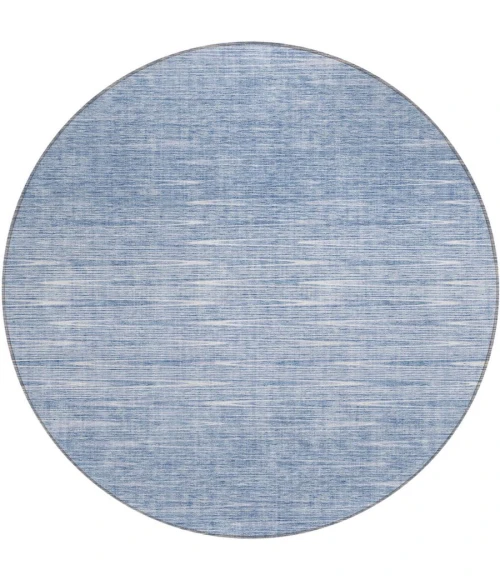 Addison Chantille ACN800-Denim 8 ft. X 8 ft. Round Rug
