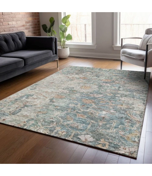 Addison Chantille ACN801-Green 5 ft. X 7 ft. 6 in. Rectangle Rug