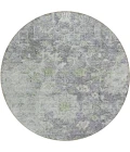 Addison Chantille ACN801-Plum 8 ft. X 8 ft. Round Rug