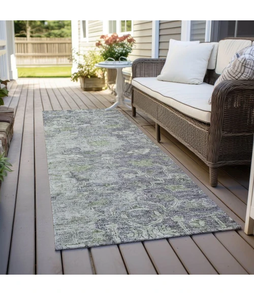 Addison Chantille ACN801-Plum 2 ft. 3 in. X 7 ft. 6 in. Rectangle Rug