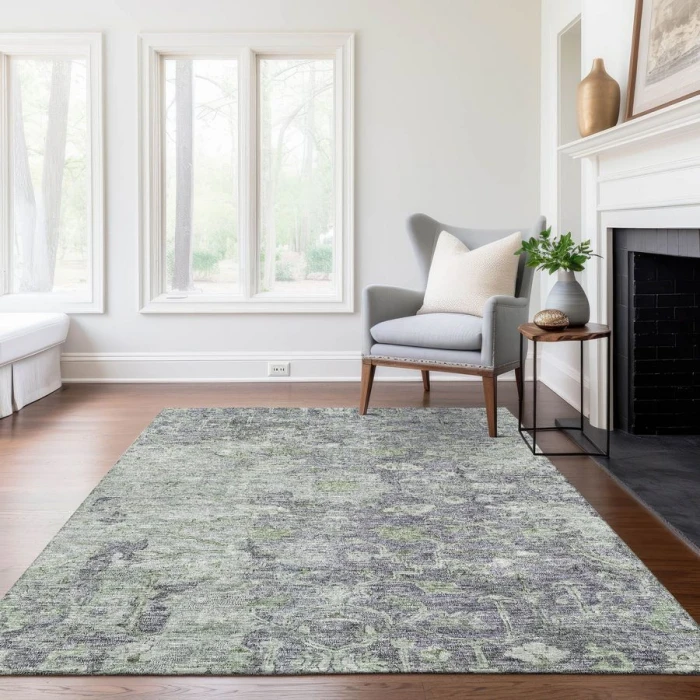 Addison Chantille ACN801-Plum 5 ft. X 7 ft. 6 in. Rectangle Rug