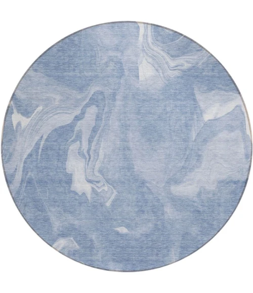 Addison Chantille ACN802-Blue 8 ft. X 8 ft. Round Rug