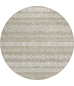 Addison Chantille ACN803-Beige 8 ft. X 8 ft. Round Rug