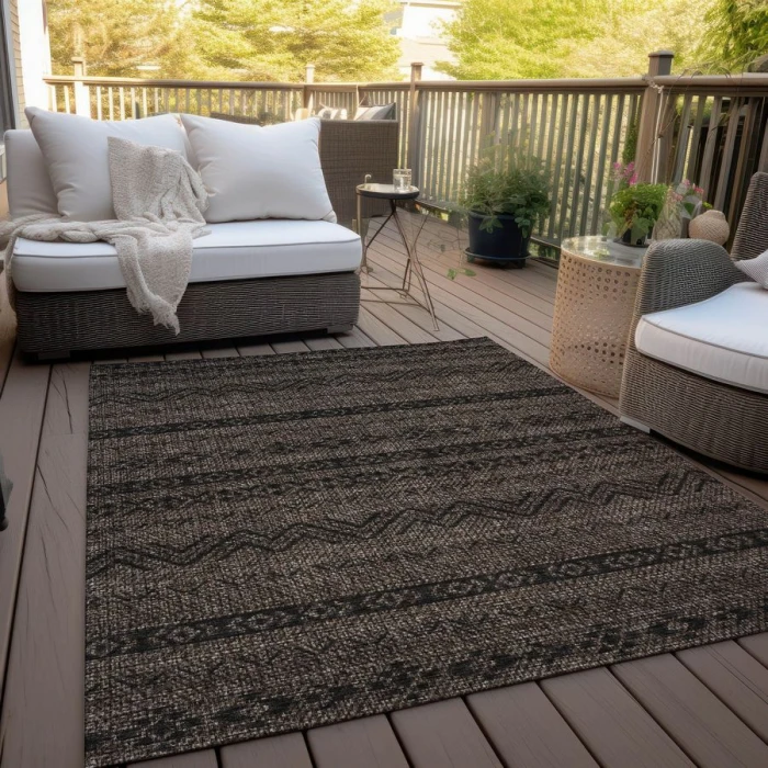 Addison Chantille ACN803-Chocolate 10 ft. X 14 ft. Rectangle Rug