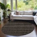 Addison Chantille ACN803-Chocolate 8 ft. X 8 ft. Round Rug