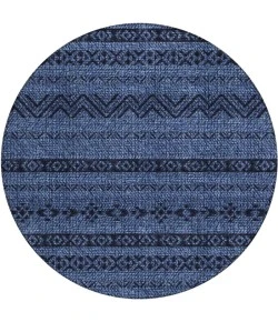 Addison Chantille ACN803-Navy 8 ft. X 8 ft. Round Rug