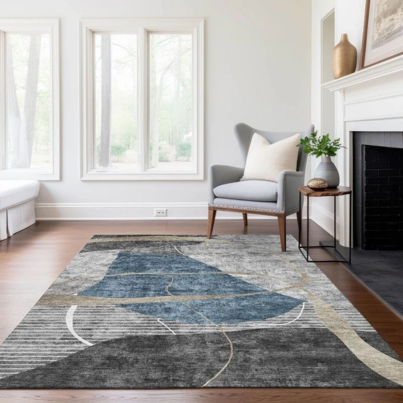 Addison Chantille ACN804-Blue 8 ft. X 10 ft. Rectangle Rug