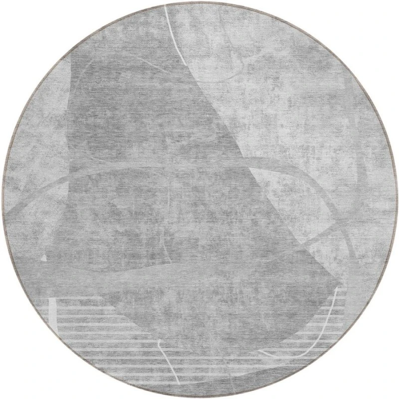 Addison Chantille ACN805-Gray 8 ft. X 8 ft. Round Rug