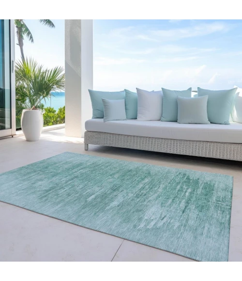 Addison Chantille ACN806-Aqua 5 ft. X 7 ft. 6 in. Rectangle Rug