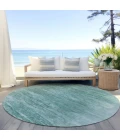 Addison Chantille ACN806-Aqua 8 ft. X 8 ft. Round Rug
