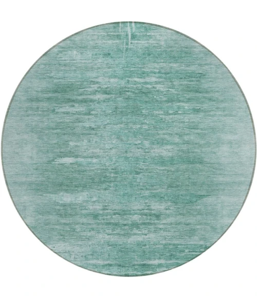 Addison Chantille ACN806-Aqua 8 ft. X 8 ft. Round Rug