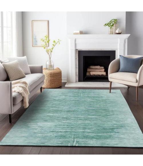 Addison Chantille ACN806-Aqua 5 ft. X 7 ft. 6 in. Rectangle Rug