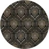 Addison Chantille ACN809-Black 8 ft. X 8 ft. Round Rug