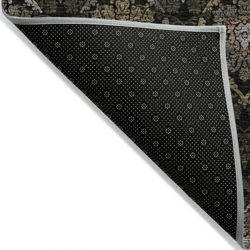 Addison Chantille ACN809-Black 8 ft. X 8 ft. Round Rug