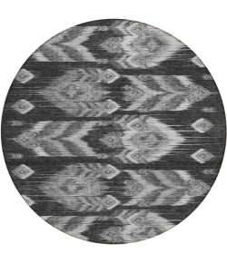 Addison Chantille ACN812-Black 8 ft. X 8 ft. Round Rug