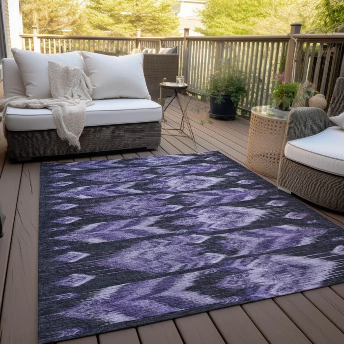 Addison Chantille ACN812-Purple 8 ft. X 10 ft. Rectangle Rug