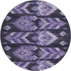 Addison Chantille ACN812-Purple 8 ft. X 8 ft. Round Rug