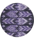 Addison Chantille ACN812-Purple 8 ft. X 8 ft. Round Rug