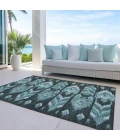 Addison Chantille ACN812-Teal 10 ft. X 14 ft. Rectangle Rug