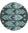 Addison Chantille ACN812-Teal 8 ft. X 8 ft. Round Rug