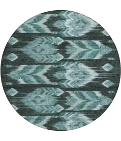 Addison Chantille ACN812-Teal 8 ft. X 8 ft. Round Rug