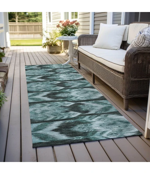 Addison Chantille ACN812-Teal 2 ft. 3 in. X 7 ft. 6 in. Rectangle Rug